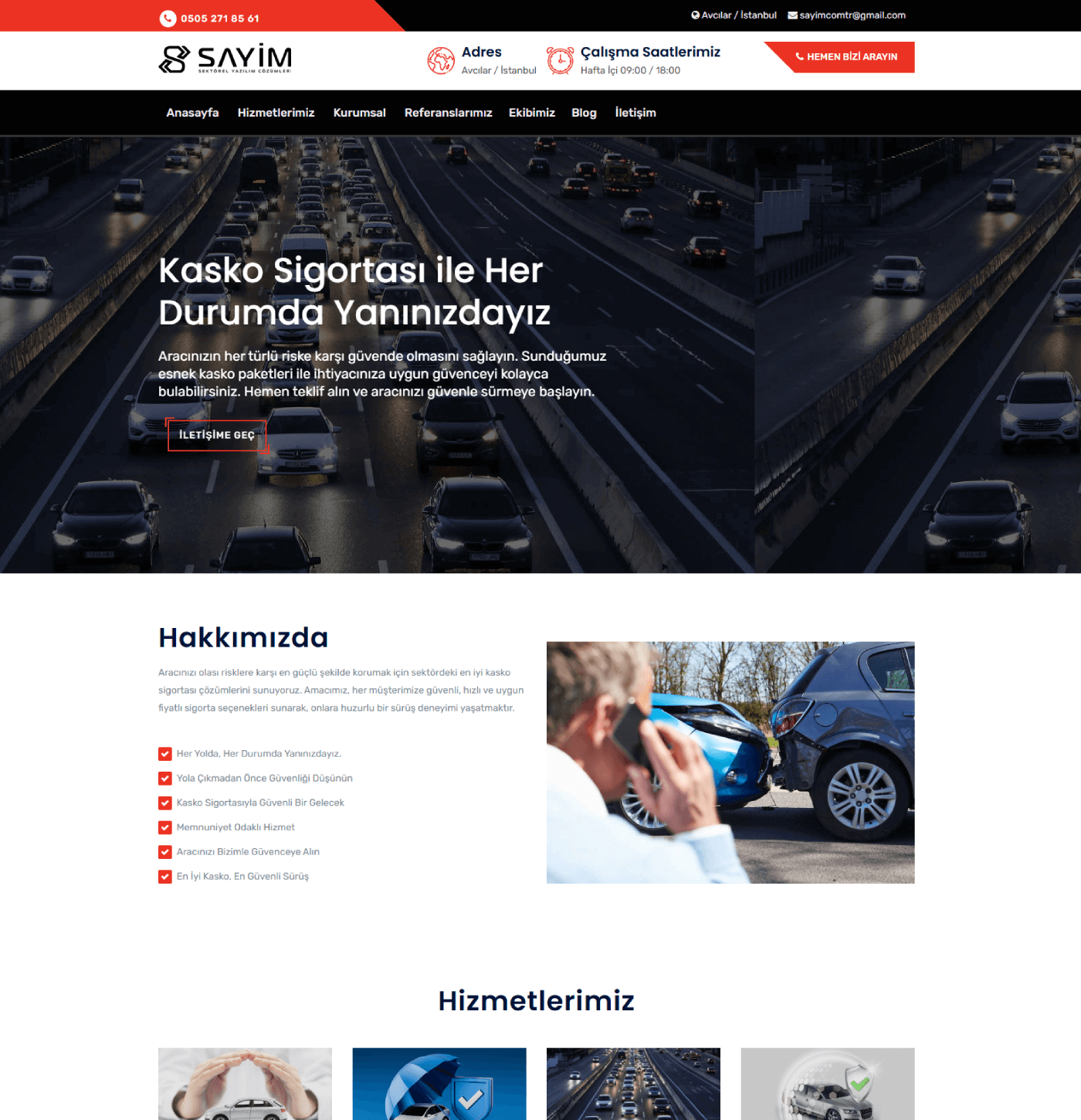 Sigorta Temalı Kurumsal Yazılım