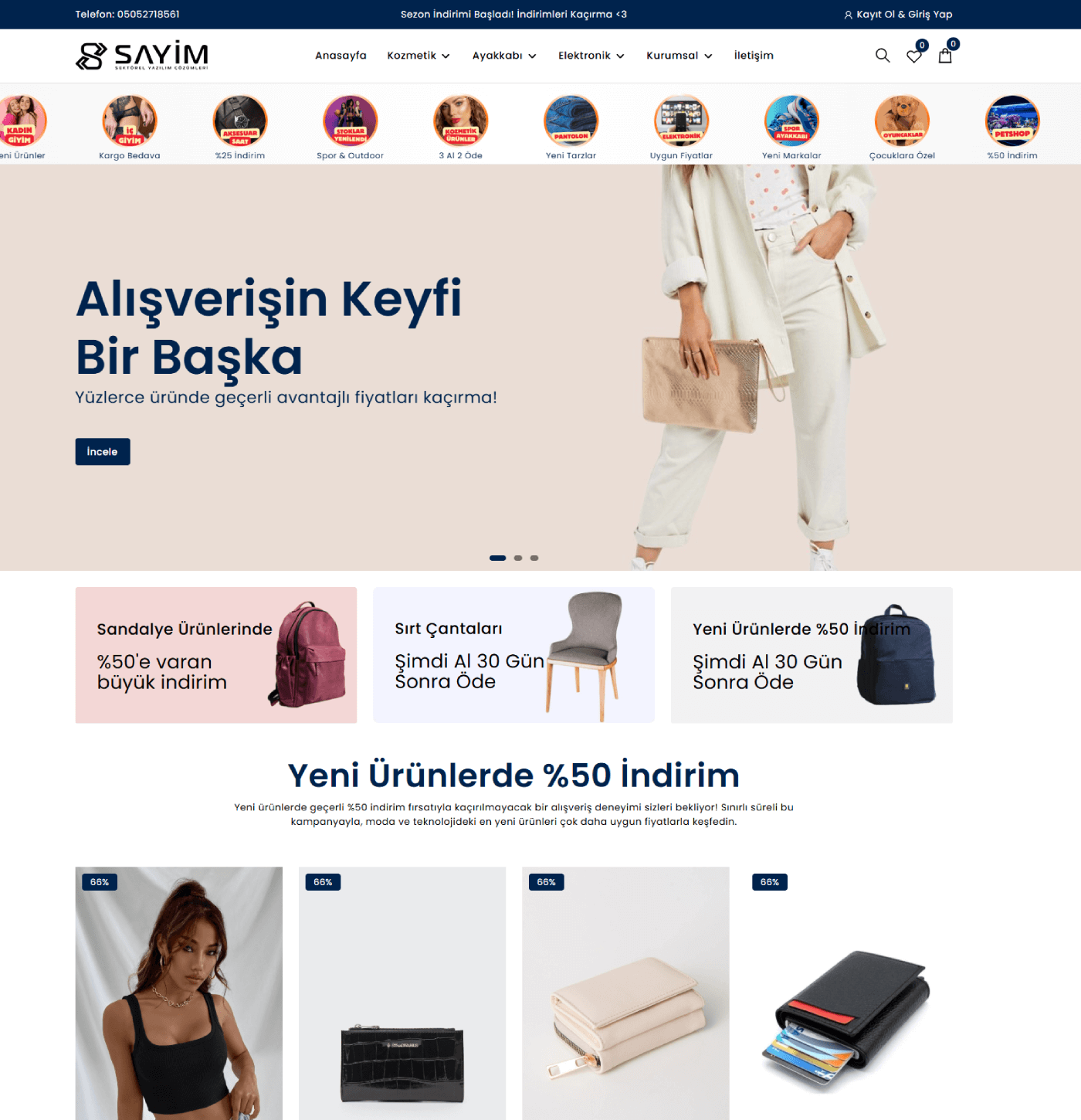 E-Ticaret Yazılım Paketi