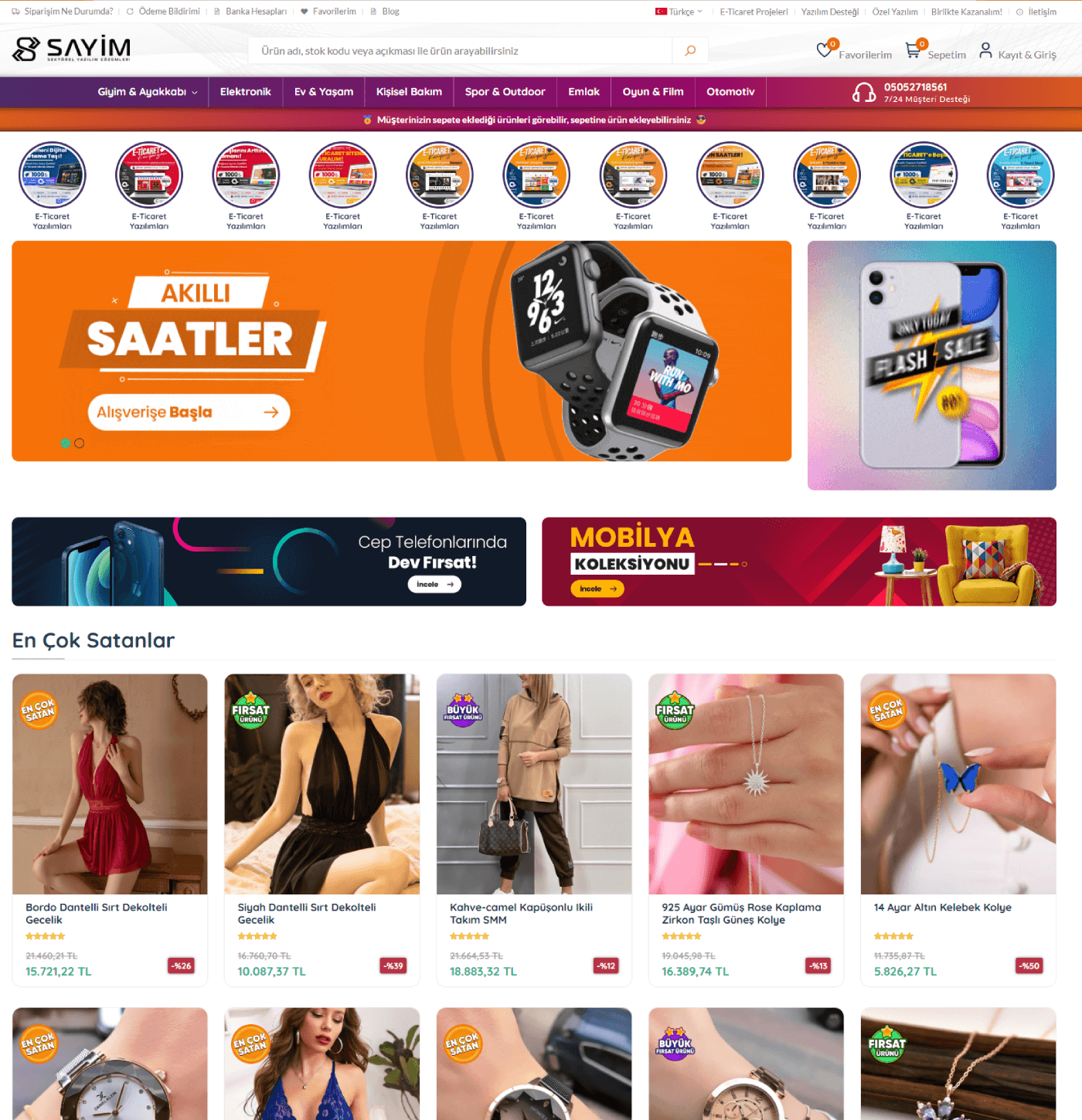 B2B E-Ticaret Yazılım Paketi